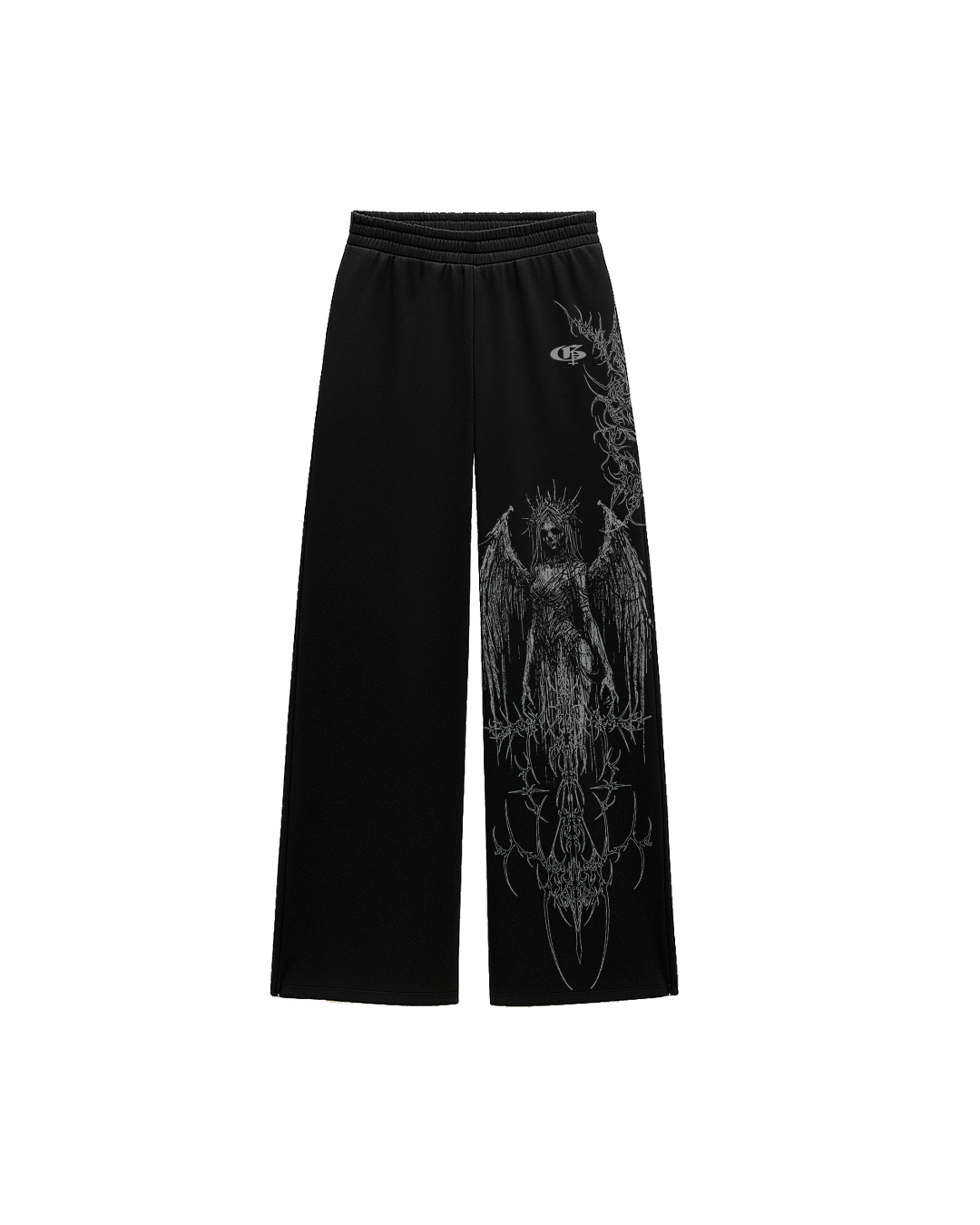 Crown Unisex Straight Fit Baggy Pants