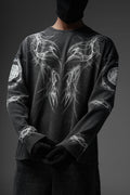 Malevolent Body - Waffle Fabric Full Sleeve T-shirt