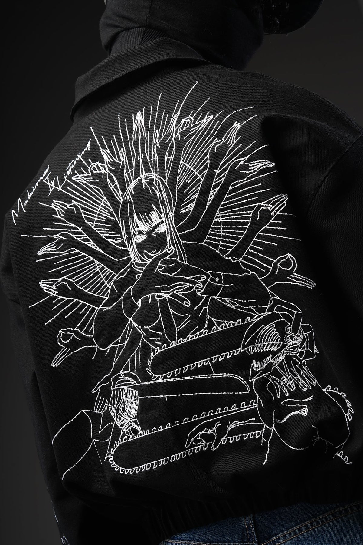 CSMAN - Fully Embroidered Denim Jacket