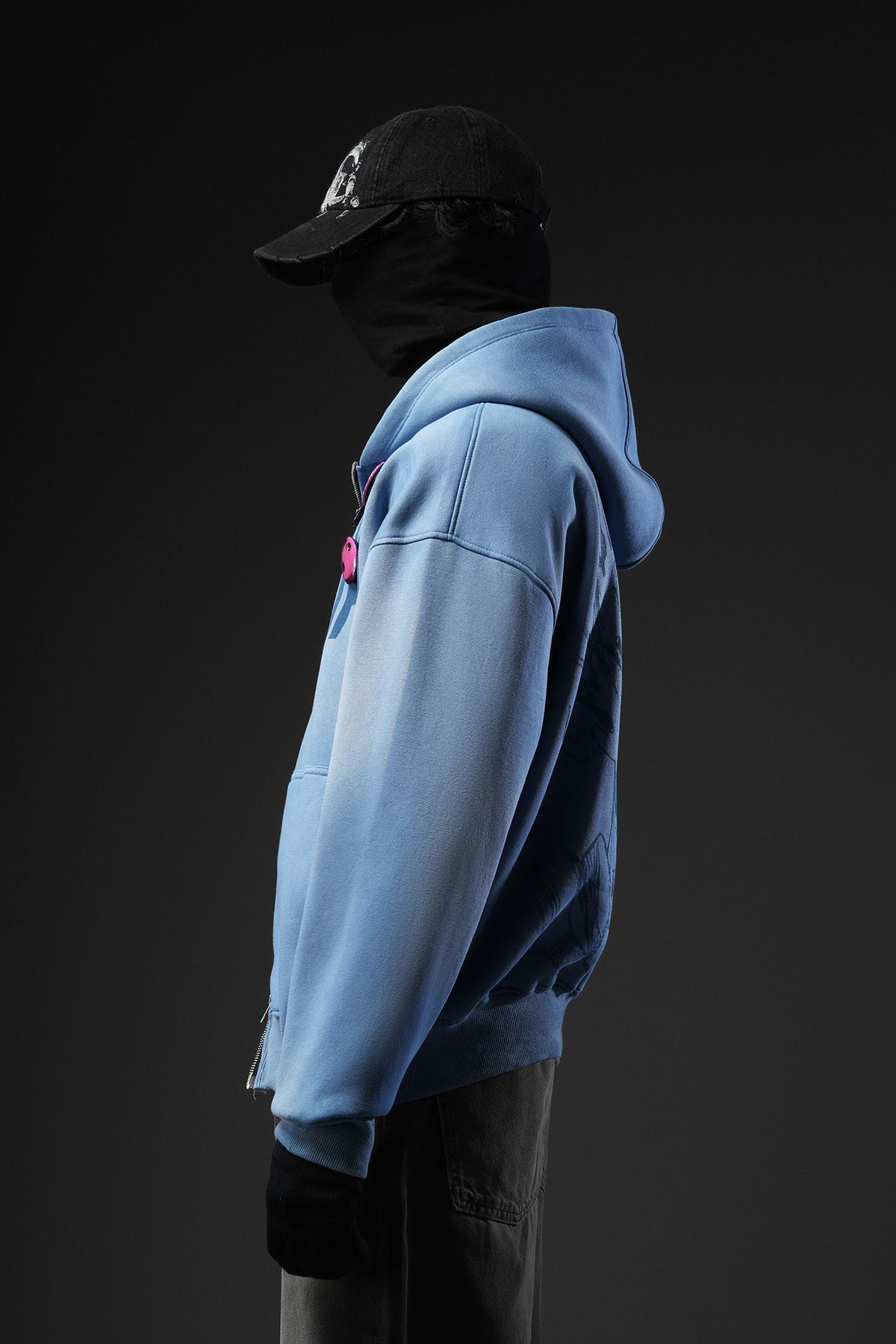 Maniacs - Blue washed Jacket (Badges Included)