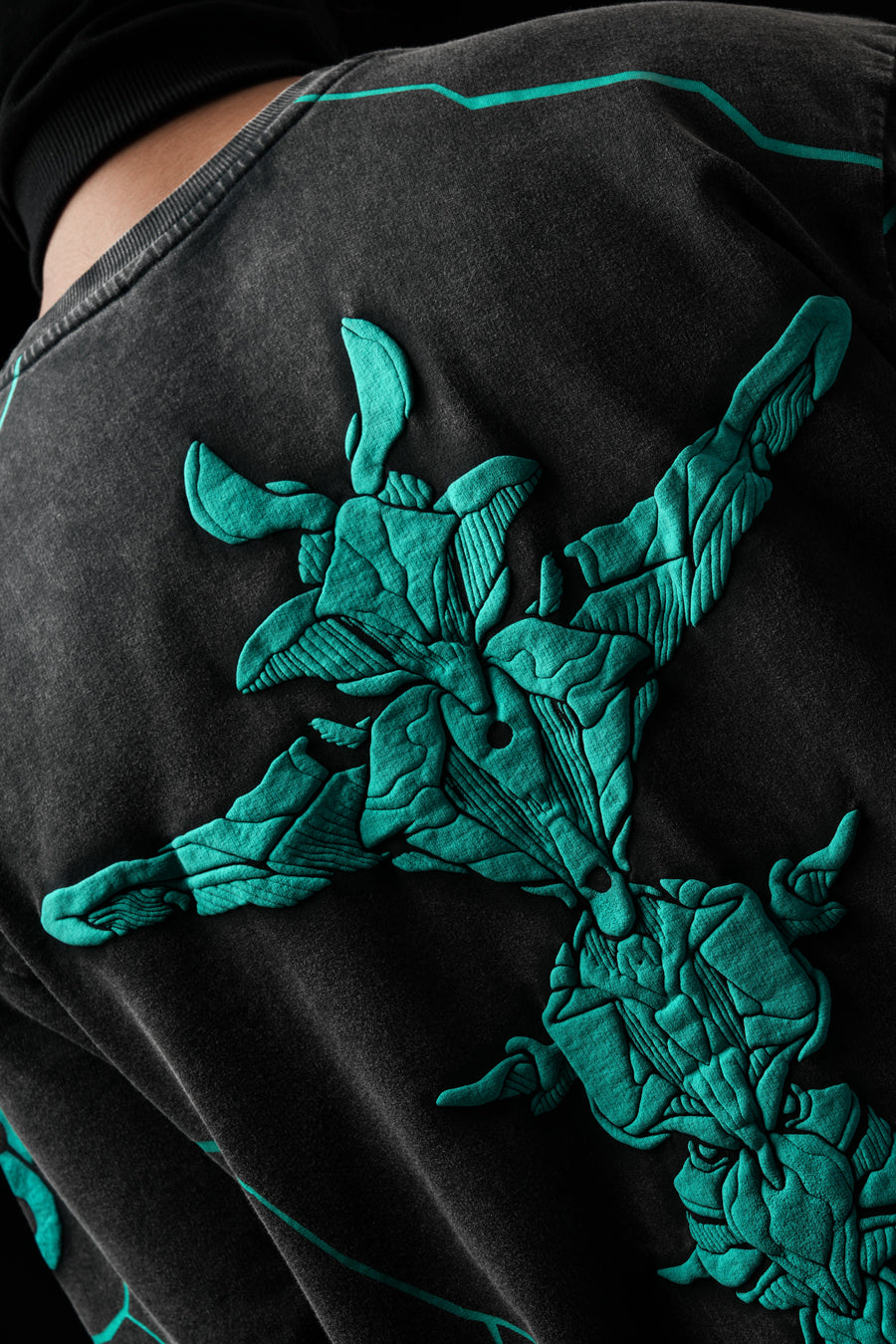 Kaiju V1 - Anime Oversized T-shirt