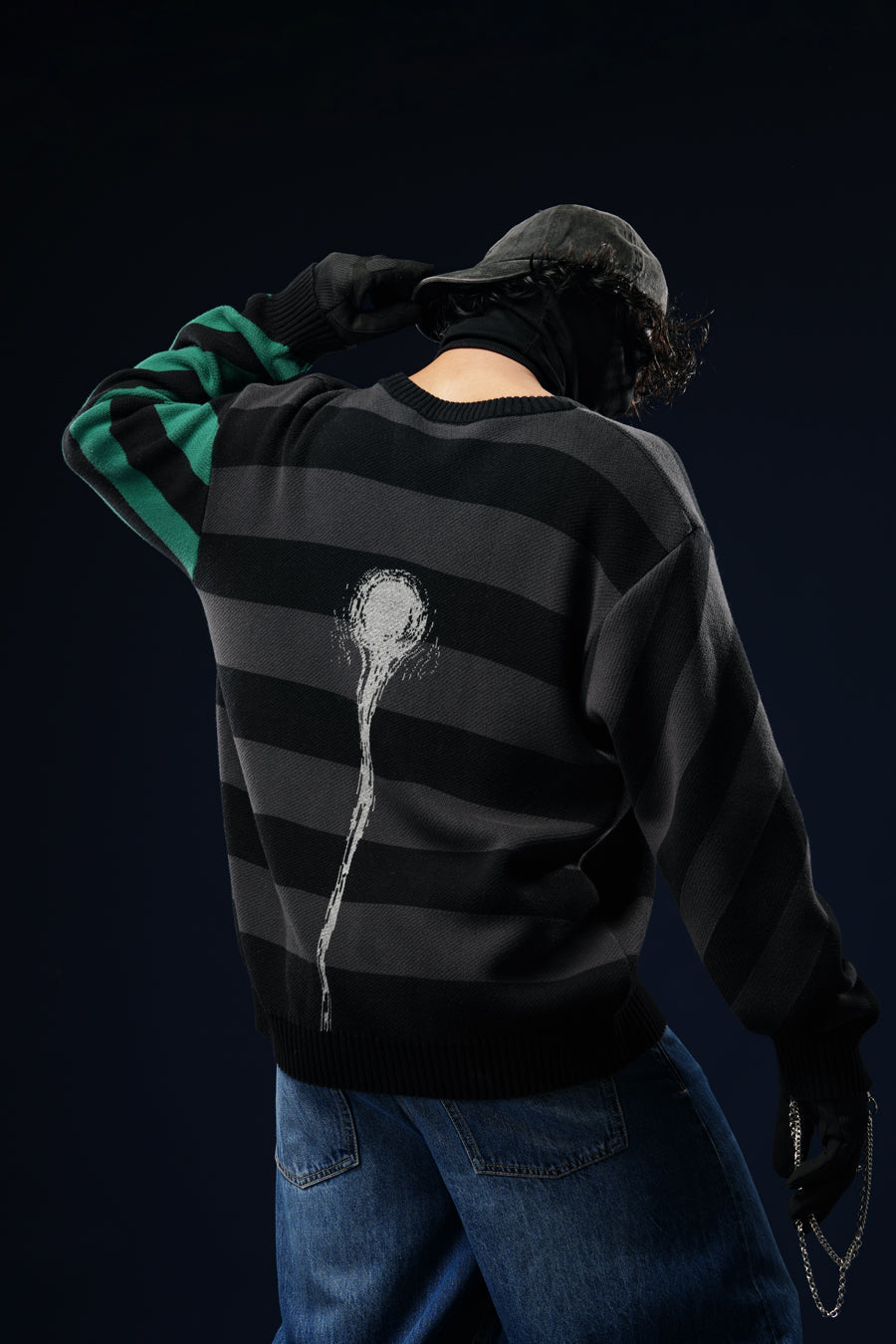 Cifer 04 - Knitted Goth Sweatshirt